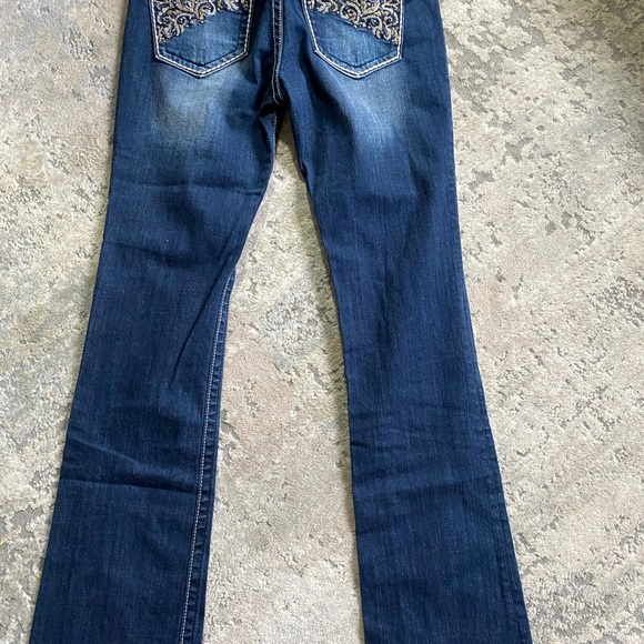 MissMe Boot Cut Jeans - Picture 2 of 3